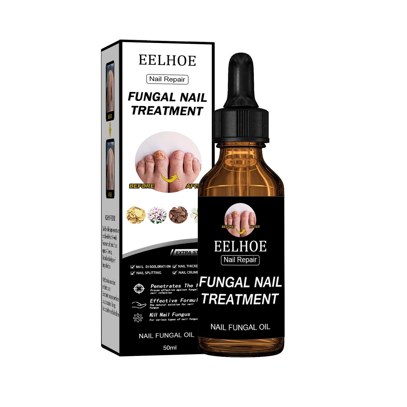 EELHOE Nail Repair Liquid – Strengthen, Brighten & Nourish - HalleBeauty
